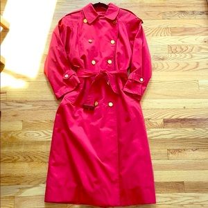 Vintage Burberry oversized trench coat -8P
